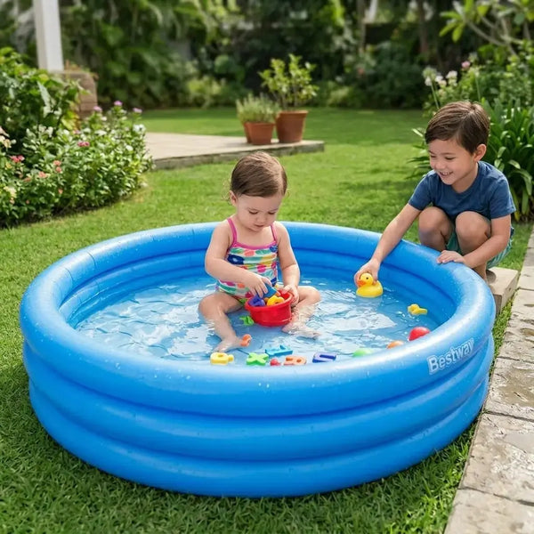 Şişme havuz kullanımı